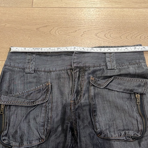 7 for All Mankind Style AN6236-F38 Mid Rise Cargo Ankle Jeans. - Picture 8 of 10